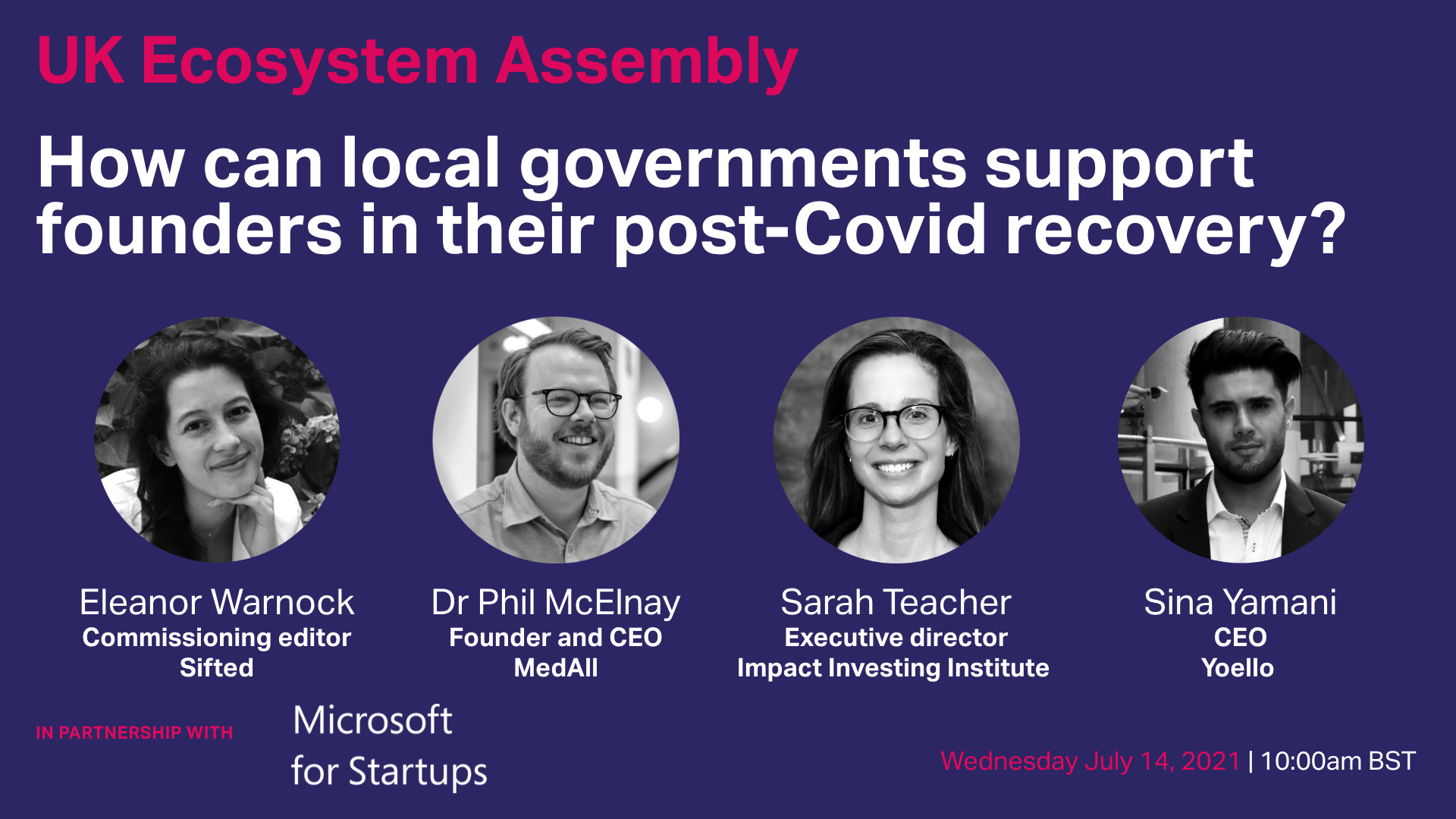 How can local governments support founders in their post-Covid recovery? image